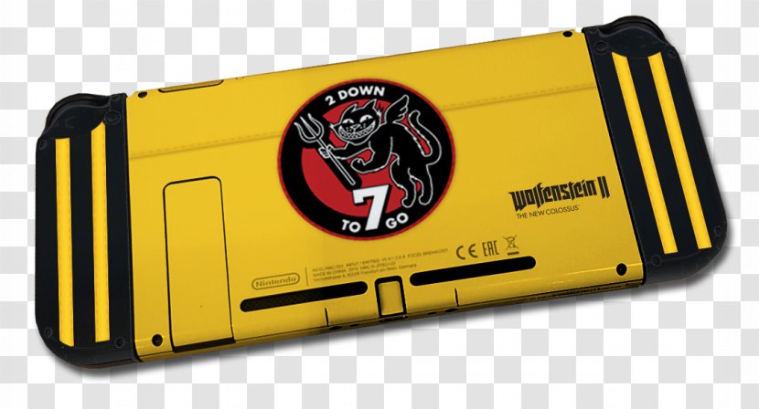 Wolfenstein II: The New Colossus Nintendo Switch DOOM Wii Video Game Consoles - Telephony - Doom Transparent PNG