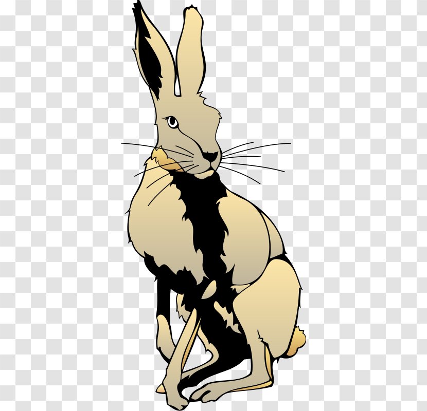 Snowshoe Hare Arctic Rabbit Clip Art - Horse Like Mammal Transparent PNG