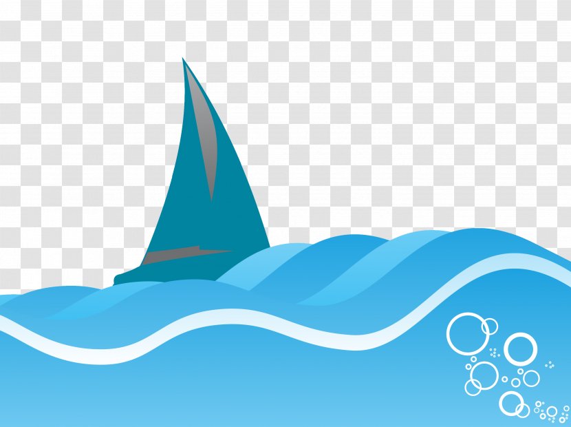 Logo Sailing Ship - On The Surging Sea Transparent PNG