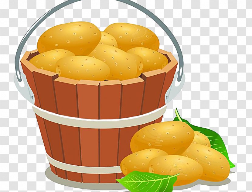 Potato Drawing Clip Art - A Bucket Of Potatoes Transparent PNG