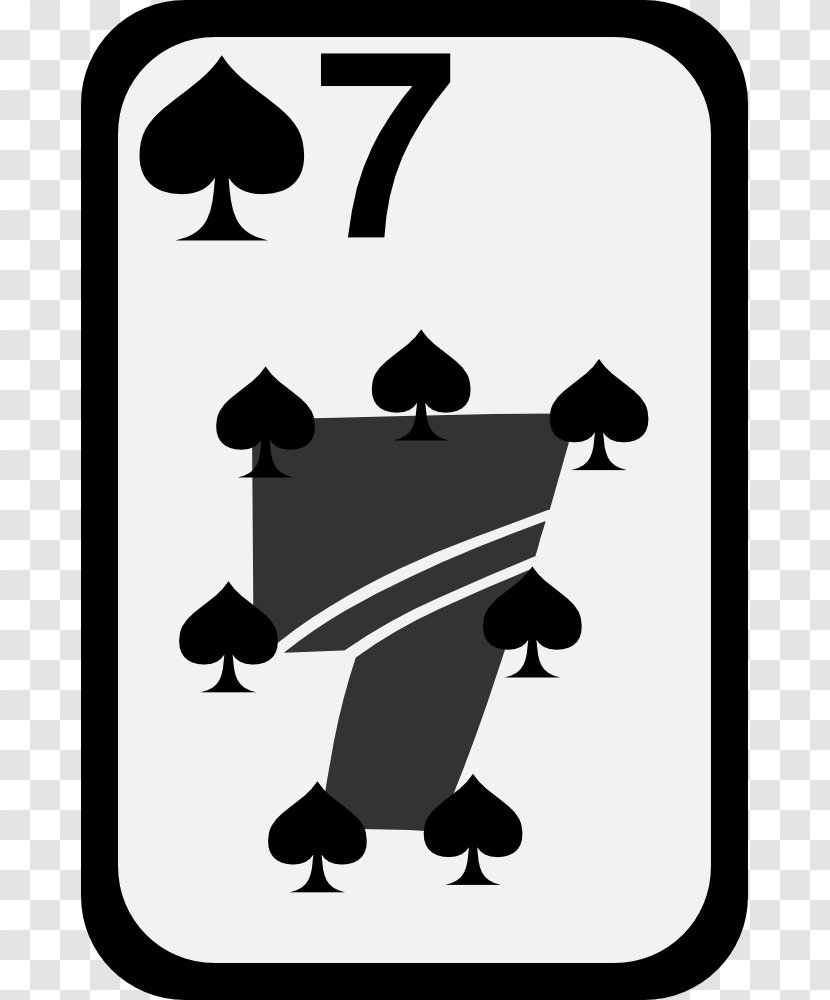 Ace Of Spades Playing Card Clip Art - Suit Transparent PNG
