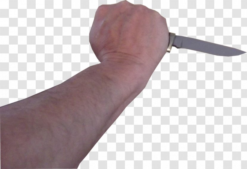 Thumb Knife Hand Transparent PNG