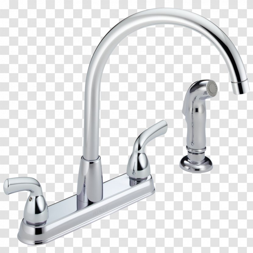 Tap Sink Kitchen Moen Stainless Steel - Bathroom - Faucet Transparent PNG