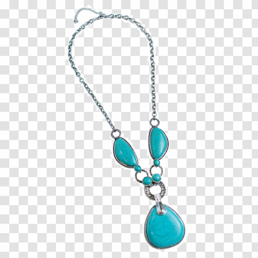 Turquoise Necklace Charms & Pendants Bead Body Jewellery - Jewelry Clothes Transparent PNG