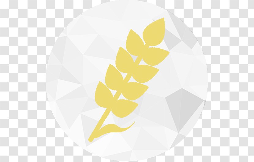 Yellow Leaf Font - Oats Transparent PNG
