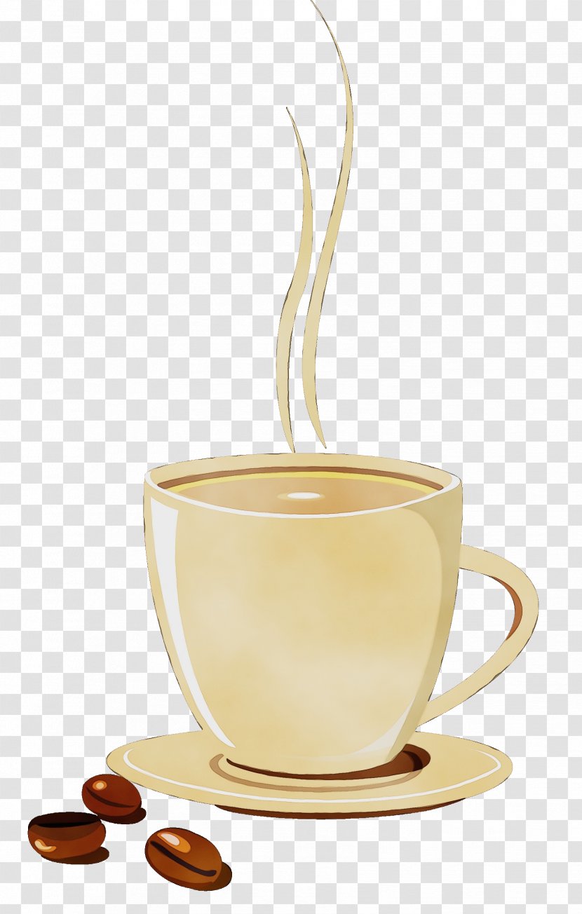 Coffee Cup - Paint - Chocolate Milk Drinkware Transparent PNG