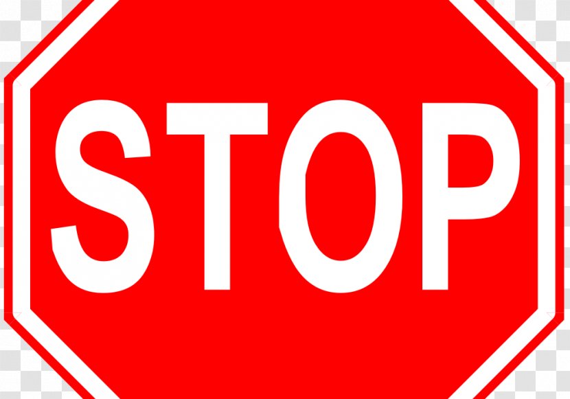 Clip Art Logo Stop Sign Signage Brand - Speak Clearly God S Words Transparent PNG