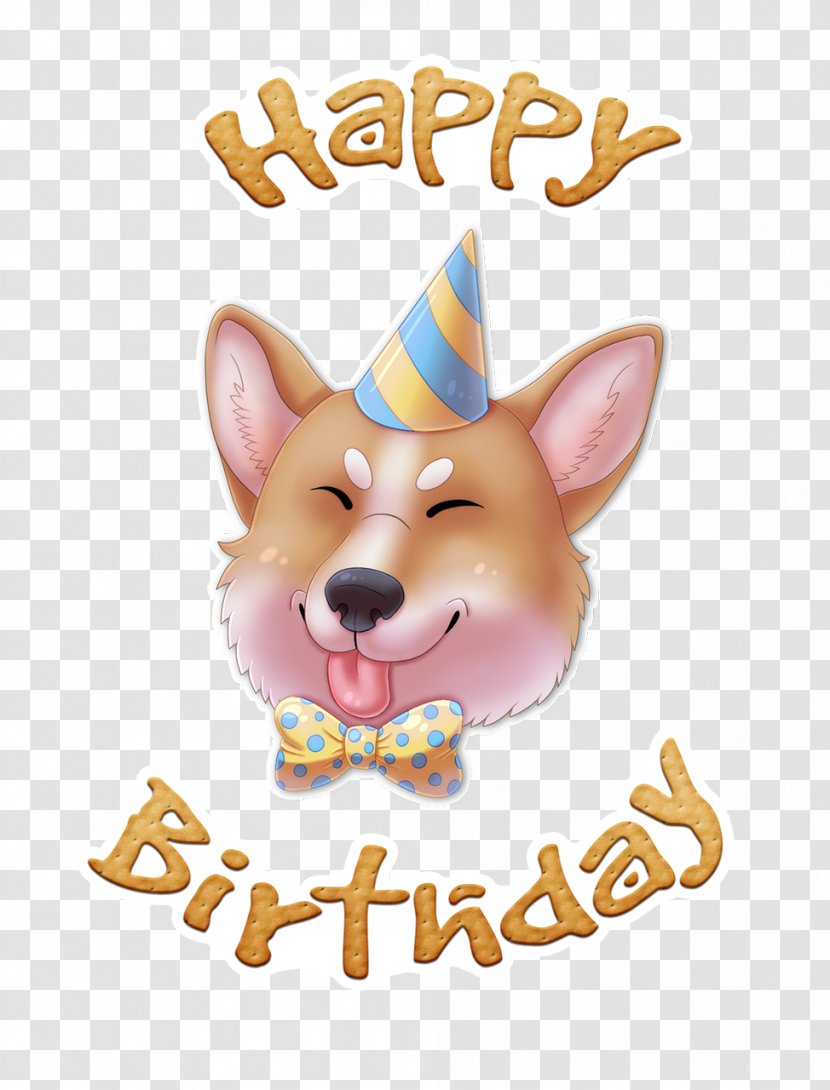 Birthday Animal - Gift - Fawn Carolina Dog Transparent PNG