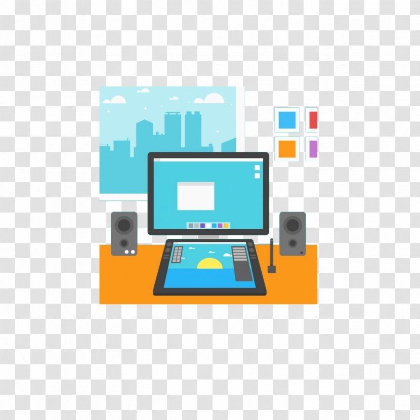 Graphic Design Studio - Computer Transparent PNG