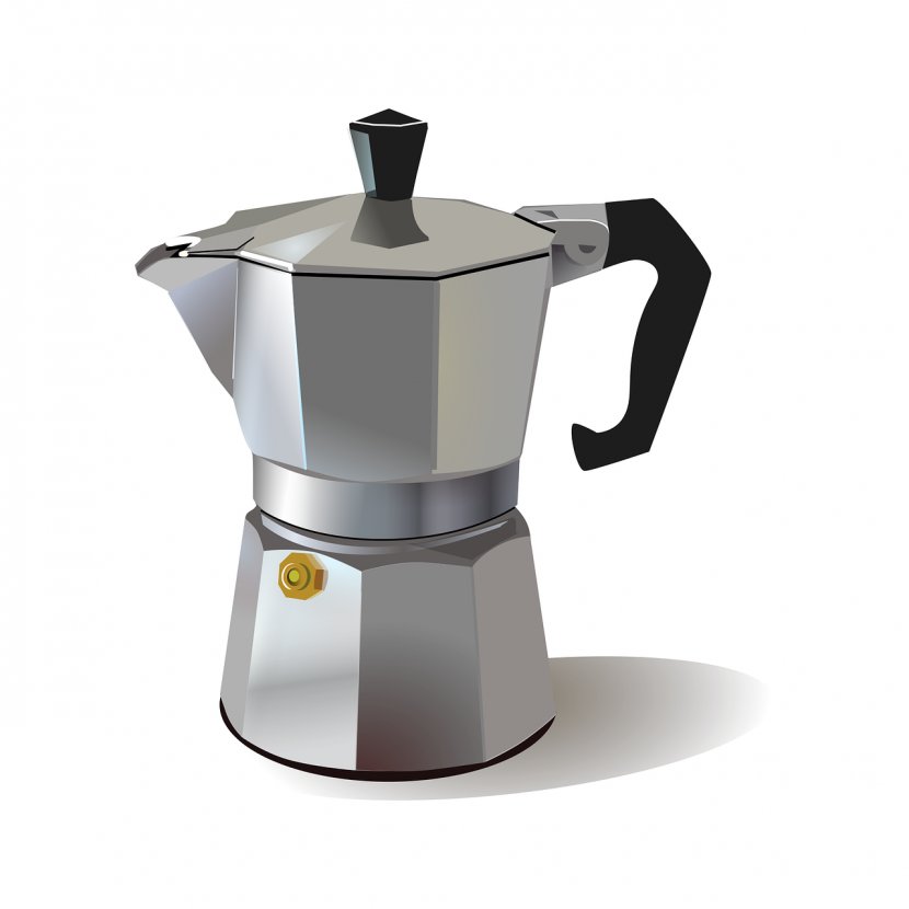 Coffeemaker Espresso Moka Pot Italian Cuisine - Teapot - Coffee Machine Transparent PNG