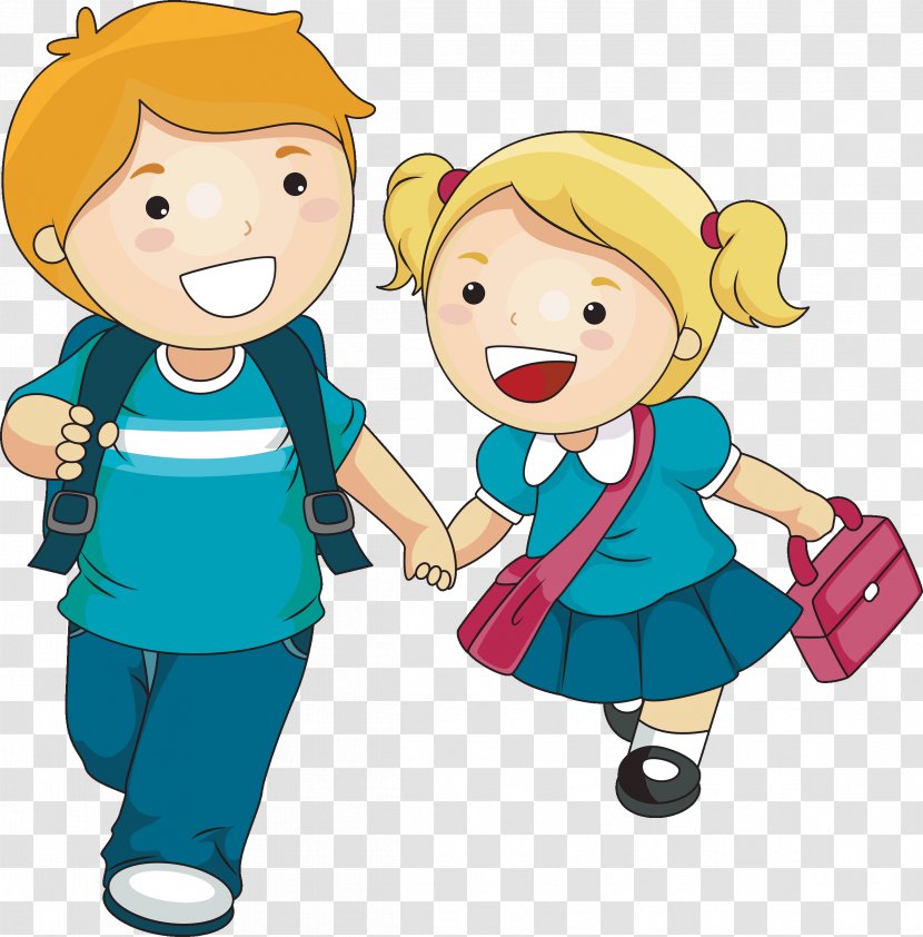 Child Free Content Boy Clip Art - Friendship - Car School Cliparts Transparent PNG