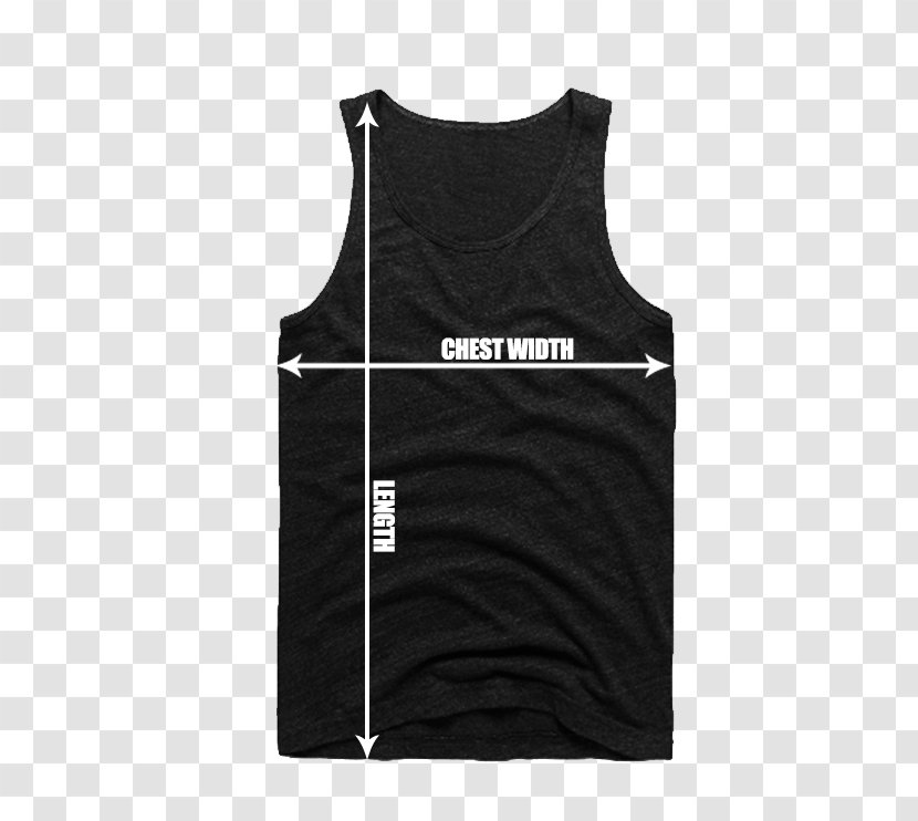 Gilets T-shirt Sleeveless Shirt Font - White Transparent PNG