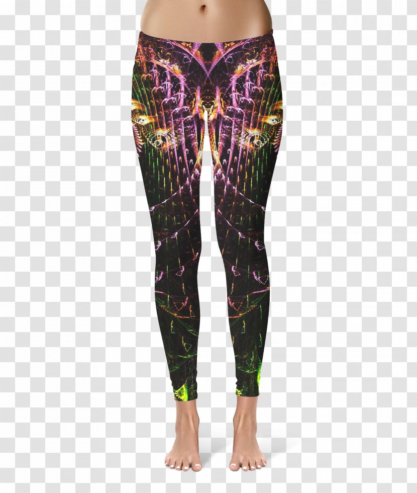 Leggings Waist Military Order Of The Purple Heart Fractal - Clothing - Mock Up Transparent PNG