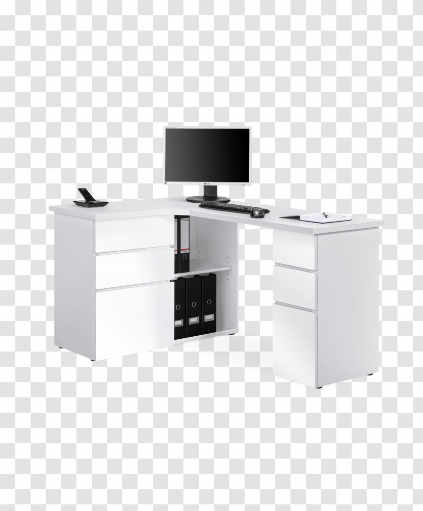 Computer Desk Furniture Wood Office & Chairs - Ikea Transparent PNG
