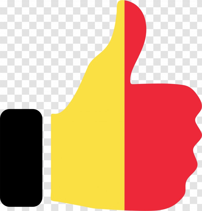 Belgium Clip Art - Logo - Thumbs Up Transparent PNG