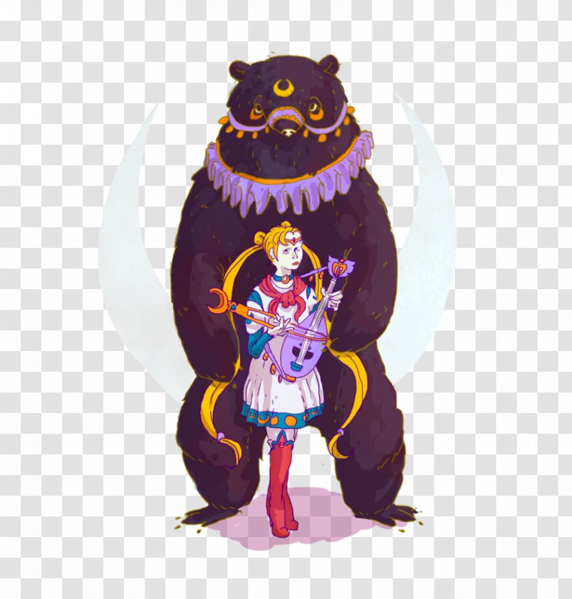 Character Fiction - Purple - Sailor Bear Transparent PNG