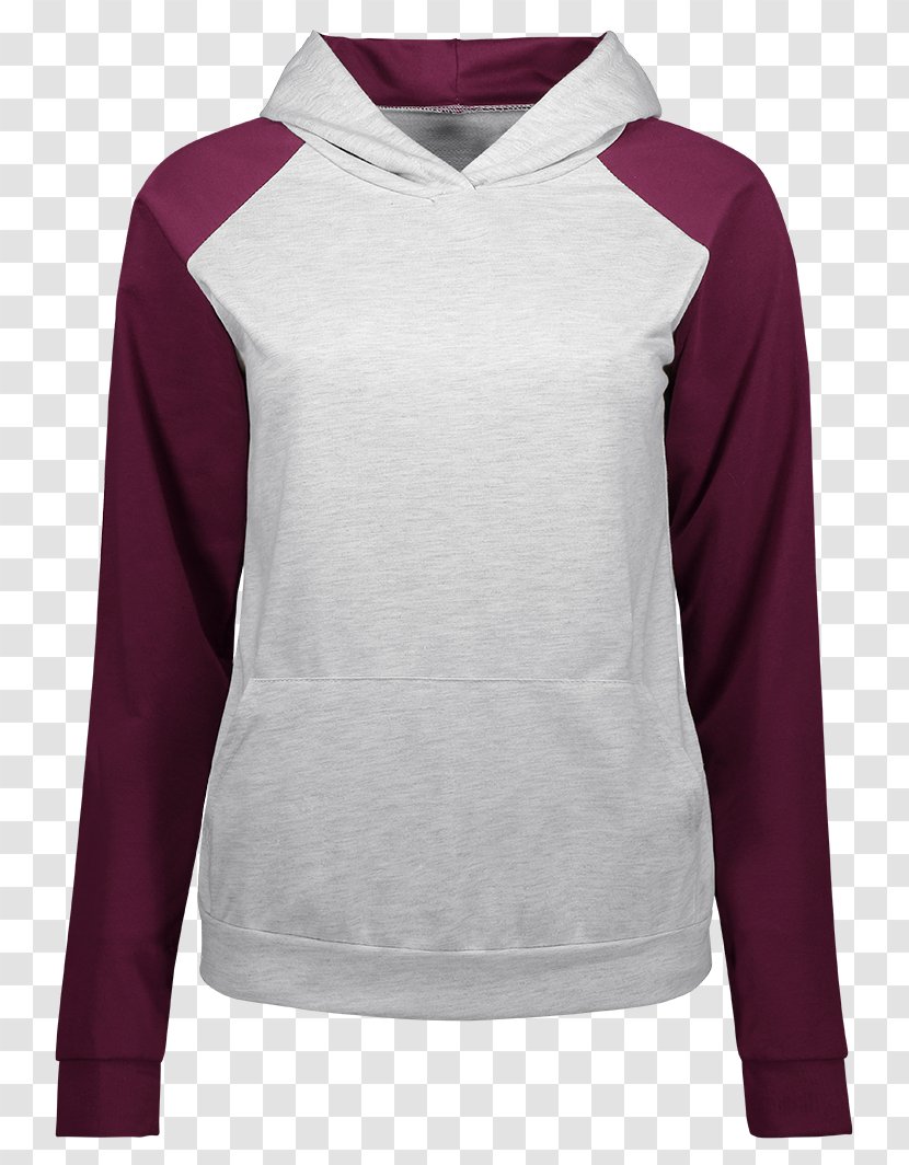 Hoodie T-shirt Raglan Sleeve Pocket - Sweatshirt - Cheap Off White Transparent PNG