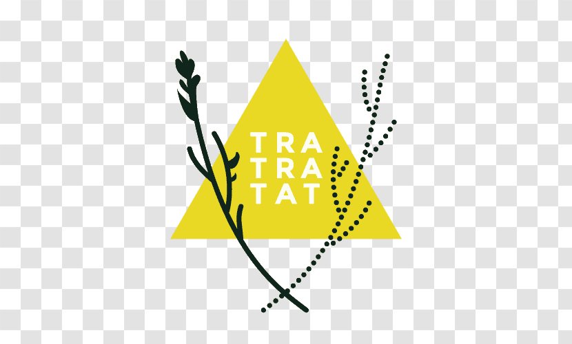 Logo Triangle Font Design - Leaf Transparent PNG