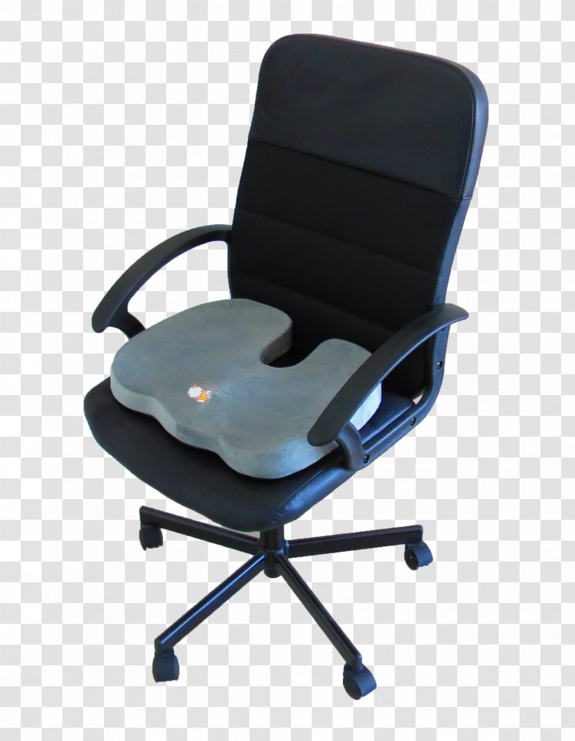 Cushion Office & Desk Chairs Table Memory Foam - Chair Transparent PNG