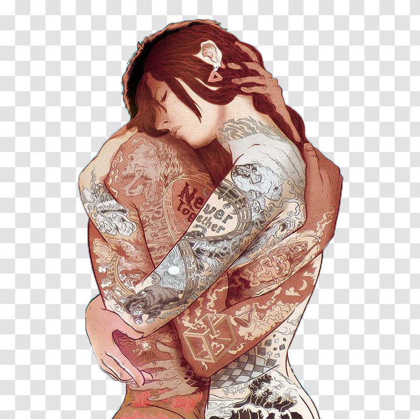 School Of Visual Arts Drawing Illustration - Frame - Couple Hugging Transparent PNG