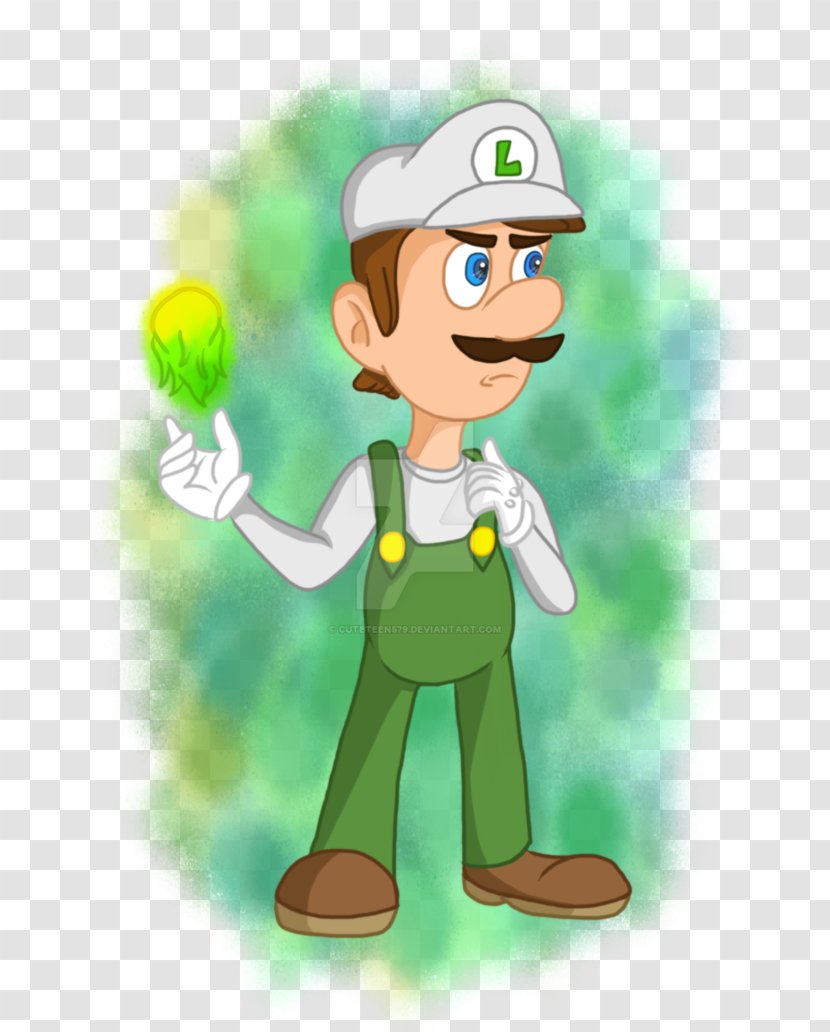 Vertebrate Cartoon - Fictional Character - Luigi Transparent PNG