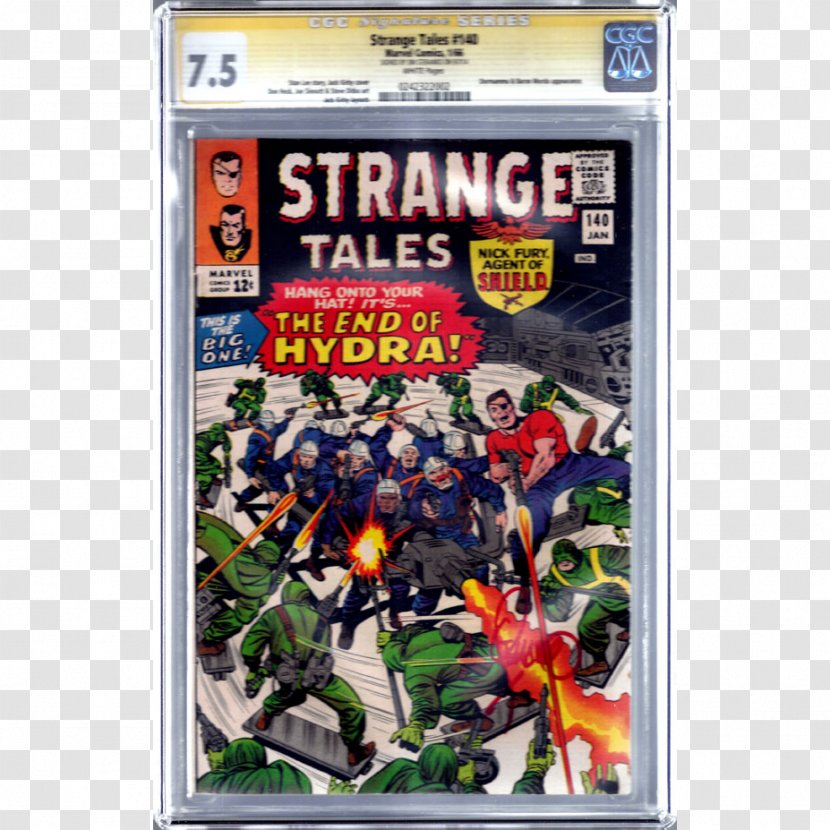 Nick Fury Doctor Strange Tales Comics Fixer - Agent Of Shield Transparent PNG