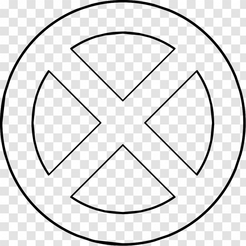 X-Men X-Force Drawing Comics - Symbol - X-men Transparent PNG