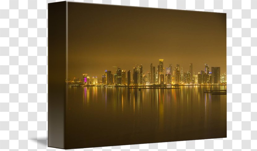 Picture Frames Reflection Rectangle - Frame - Skyline Doha Transparent PNG