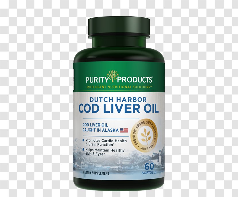 Dietary Supplement Cod Liver Oil Multivitamin Fish - Health Transparent PNG