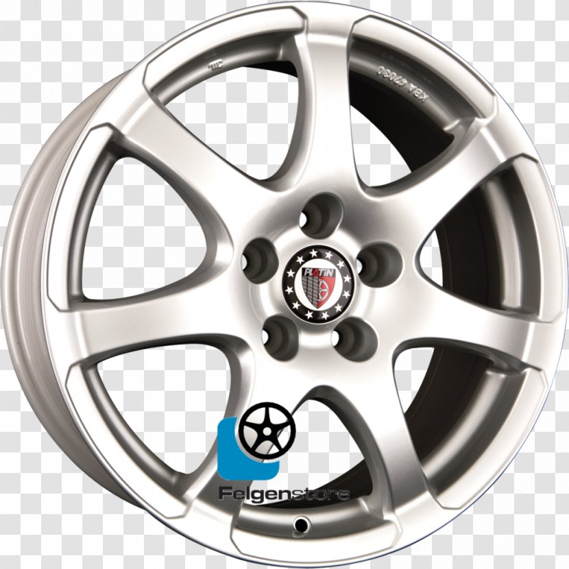 Alloy Wheel Silver Autofelge Platinum Bolt Circle Transparent PNG