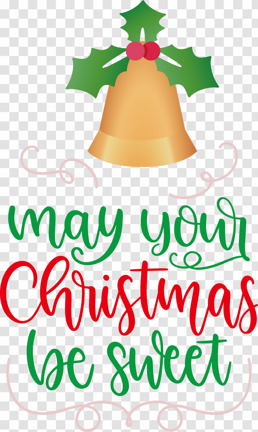 May Your Christmas Be Sweet Christmas Wishes Transparent PNG