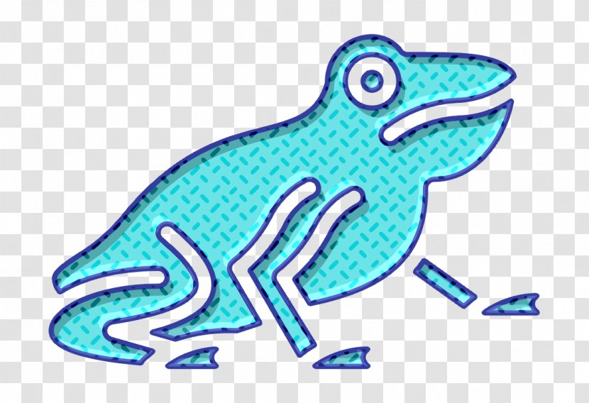 Chocolate Icon Frog Harry - Animal Figure - Teal Transparent PNG