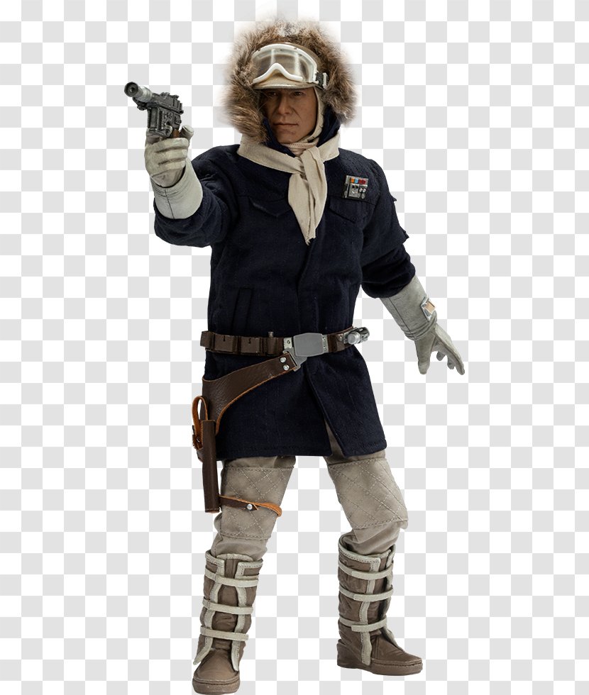 Han Solo The Empire Strikes Back Chewbacca Luke Skywalker Hoth - Action Figure Transparent PNG