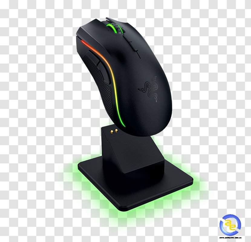 Computer Mouse Razer Mamba Tournament Edition Inc. Wireless Transparent PNG