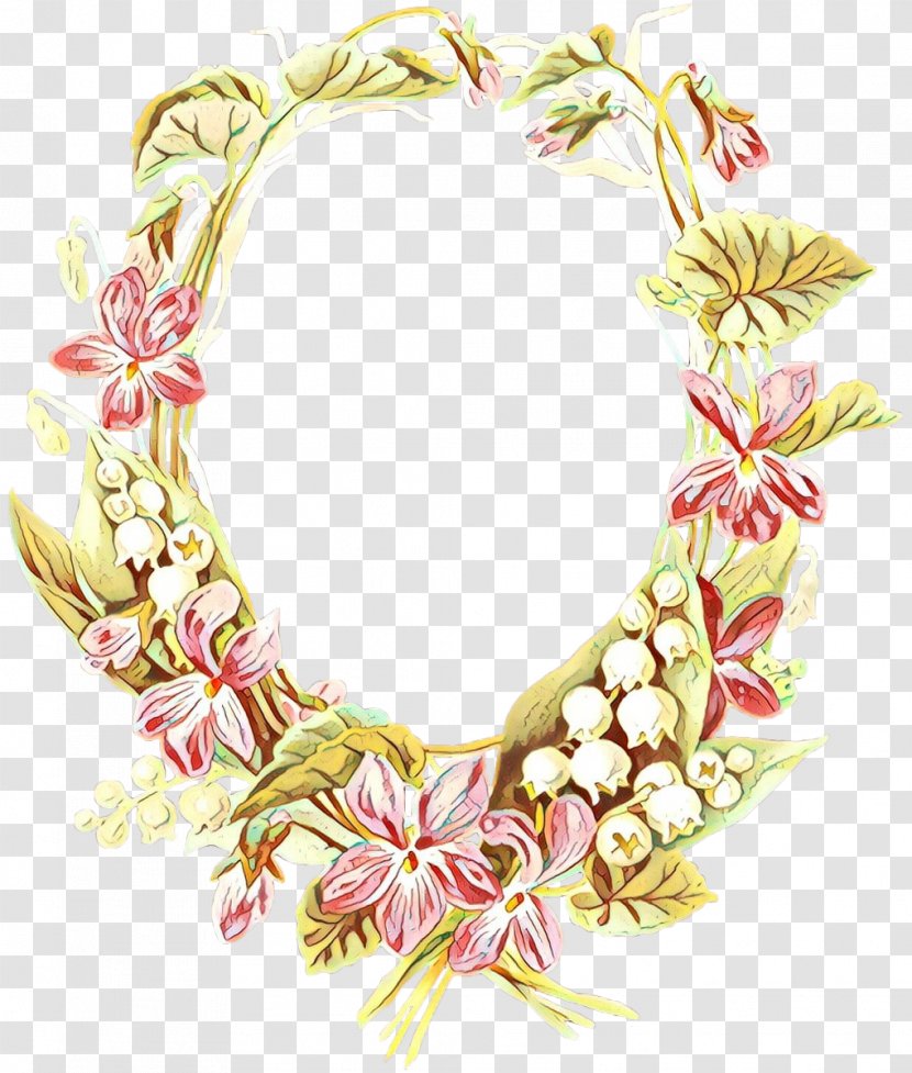 Pink Flower Cartoon - Floral Design - Plant Jewellery Transparent PNG