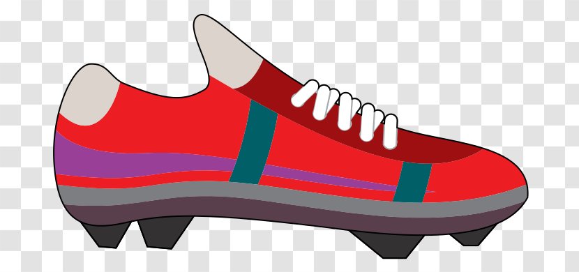 Cleat Football Boot Clip Art - Sneakers - Soccer Gear Cliparts Transparent PNG