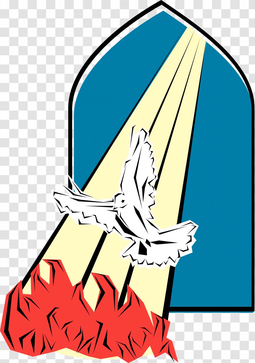 Pentecost Holy Spirit Clip Art - Jesus - The Of Cooperation And Assistance Between T Transparent PNG