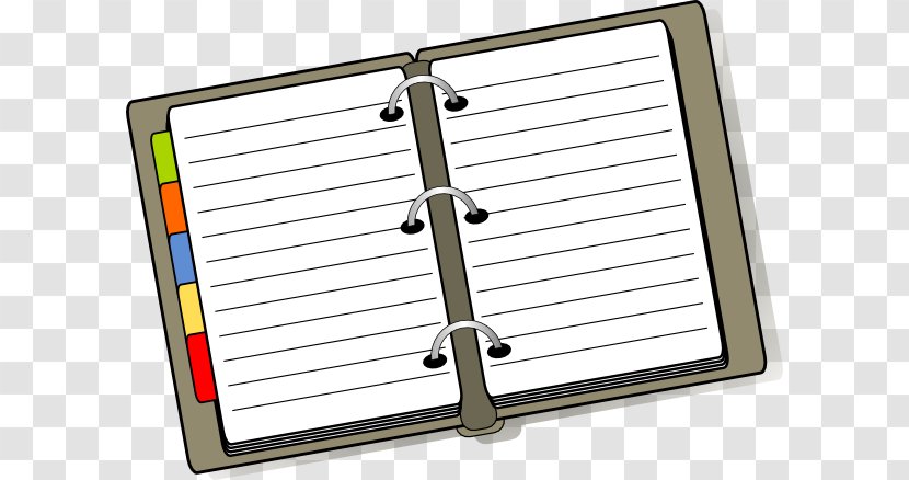 Paper Laptop Notebook Clip Art - Binder Cliparts Transparent PNG