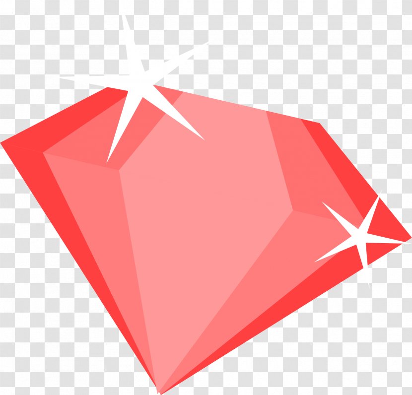 Ruby Gemstone Clip Art - Sketch Transparent PNG
