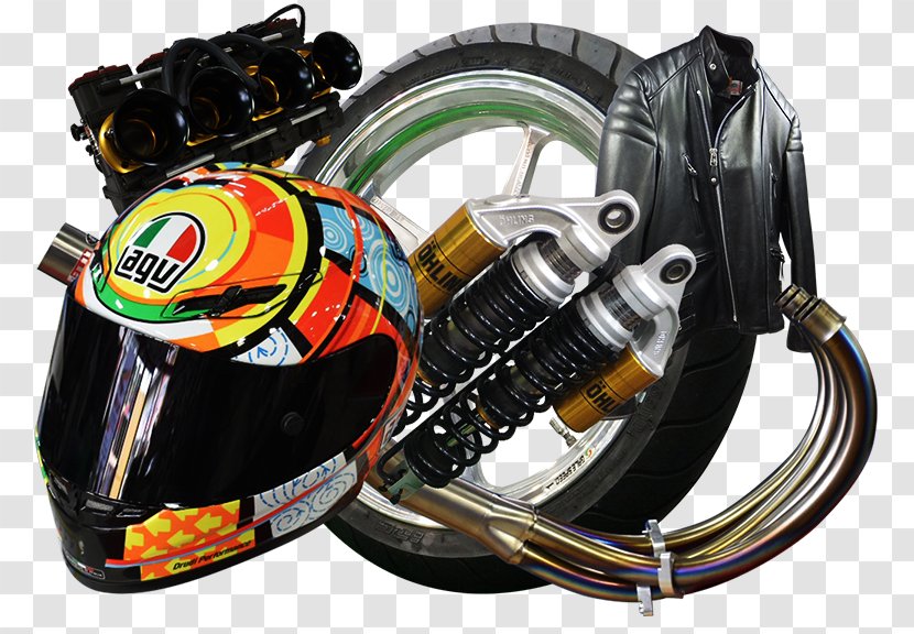 Motorcycle Helmets Car Accessories Tire - Automobile Repair Shop Transparent PNG