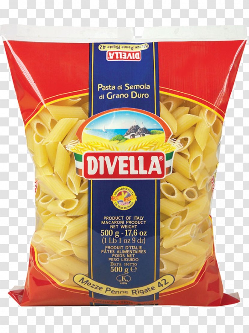 Pasta Italian Cuisine Divella Lasagne Spaghetti - Ziti - макароны Transparent PNG