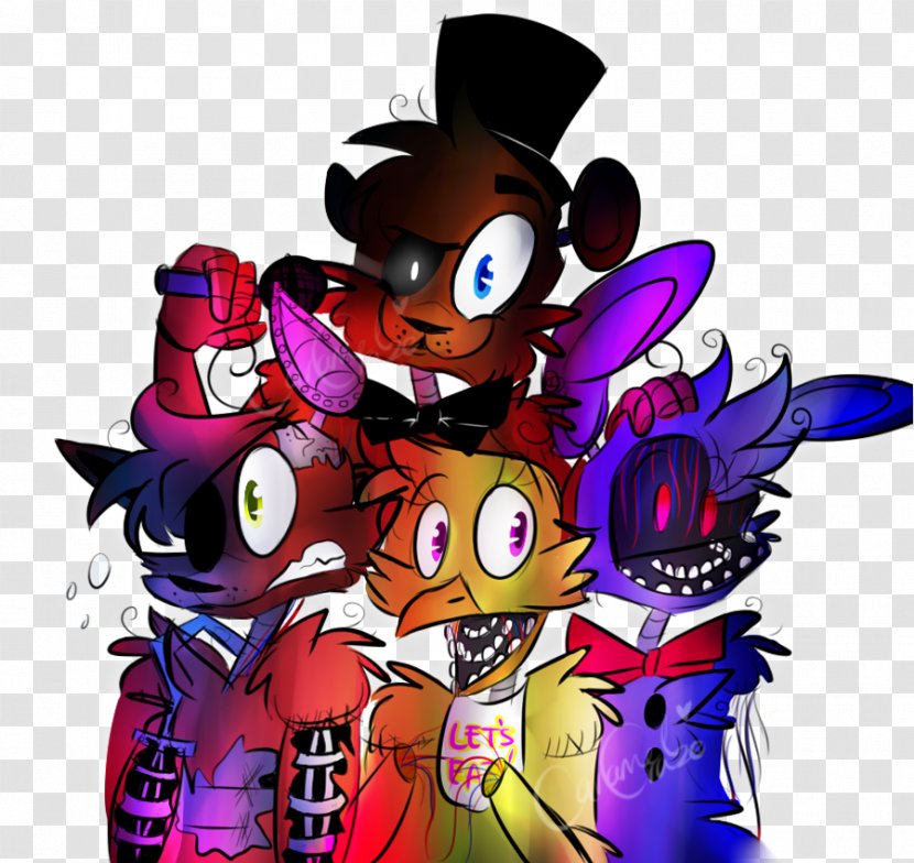 Five Nights At Freddy's: Sister Location Freddy's 3 4 2 - Purple - 48214 Transparent PNG