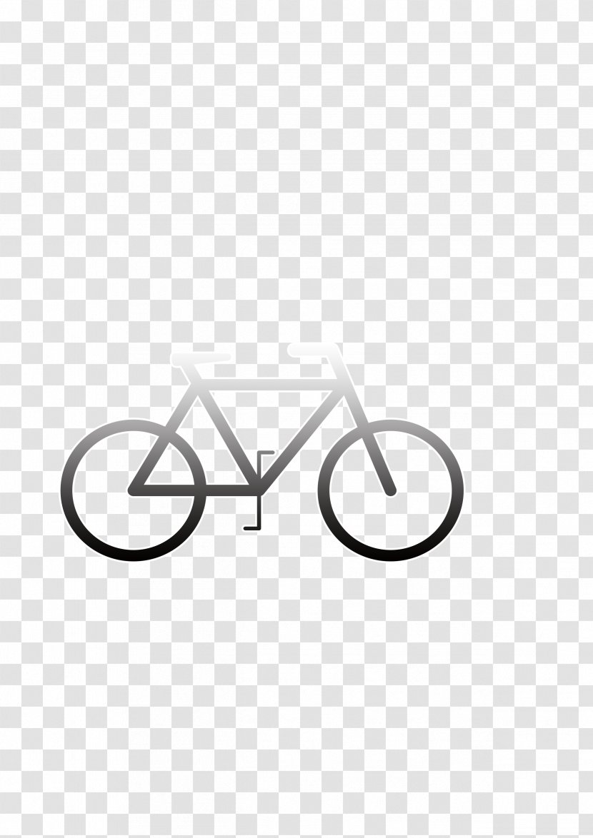 Paper White Font - Bicycle Transparent PNG