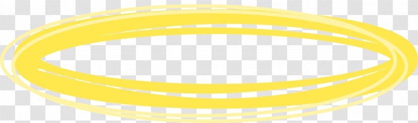 Material Yellow Angle - Bangle - Glowing Halo Image Transparent PNG