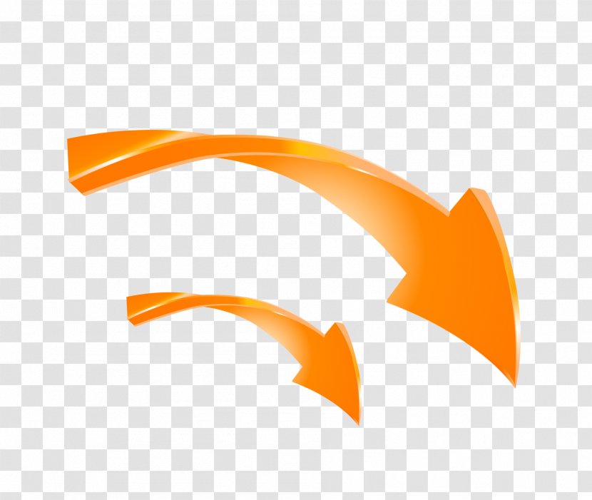 Arrow Euclidean Vector - Symbol - Yellow Transparent PNG