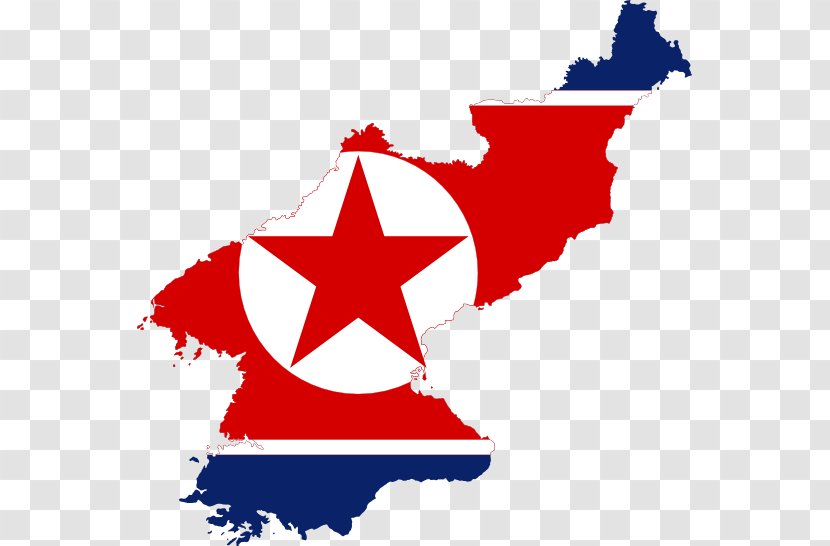 Flag Of North Korea South - Cliparts Transparent PNG