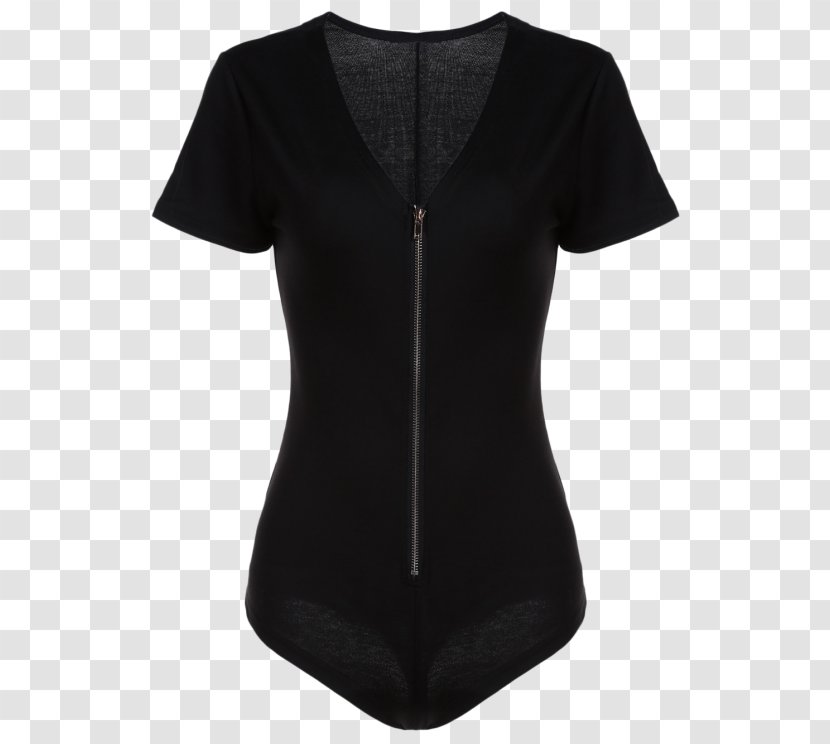 T-shirt Dress Clothing Sleeve - Black - Cat Zipper Swimsuit Toddler Transparent PNG