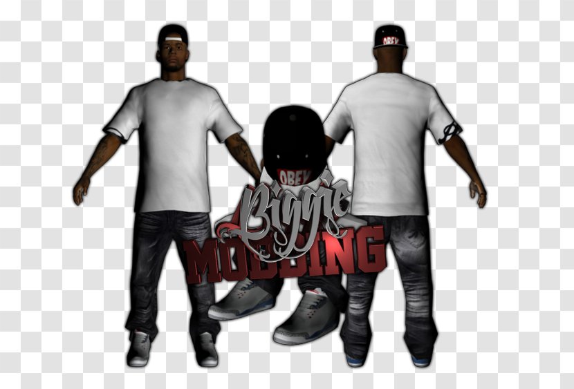 Grand Theft Auto: San Andreas Multiplayer Mod Video Game T-shirt - Sleeve Transparent PNG