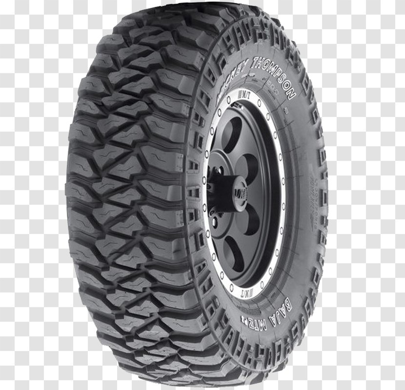 Tread Formula One Tyres Radial Tire Off-road - Alloy Wheel - Mickey Thompson Transparent PNG