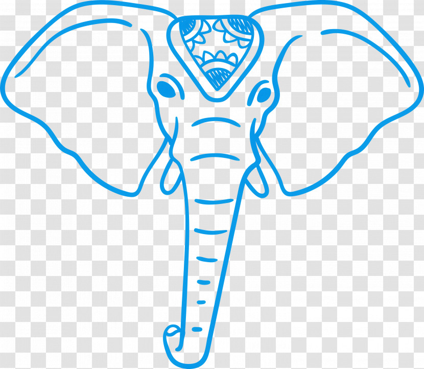 Indian Elephant Transparent PNG